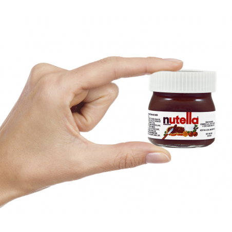 Nutella 25 gramos con tapa personalizada de halloween para regalar