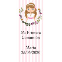 Accesorio de papelería personalizado para comunión