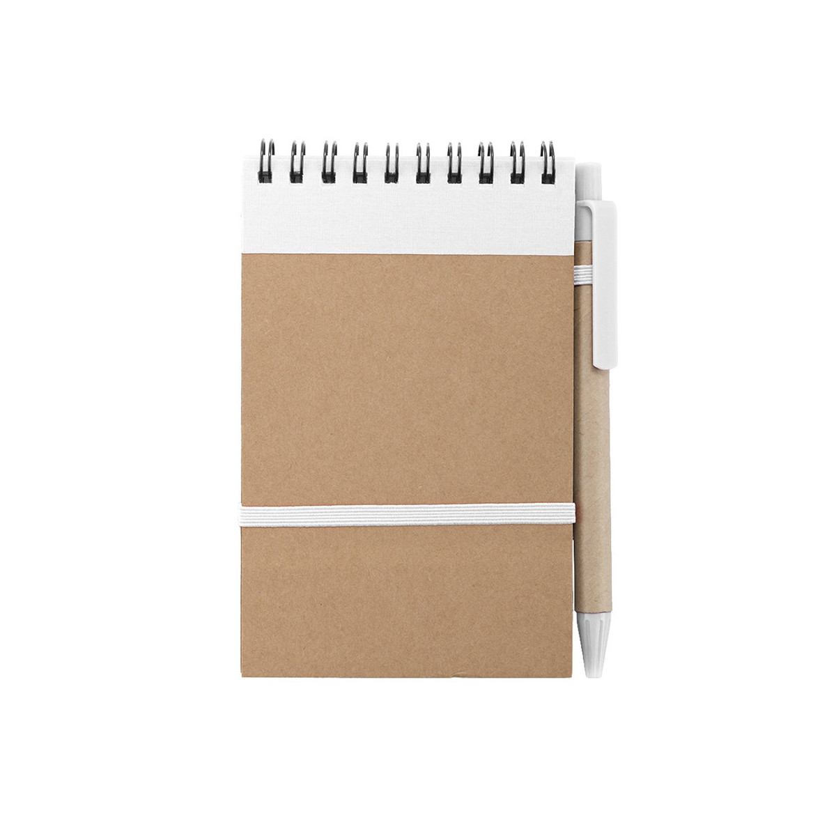 Libreta ecocard color blanco