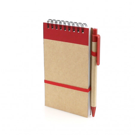 Libreta ecocard color blanco