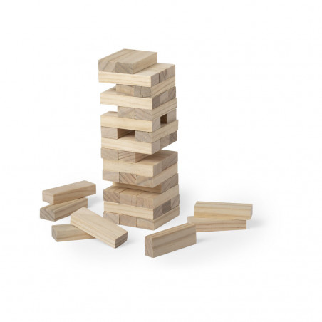 Jenga juego de madera en bolsa para regalar