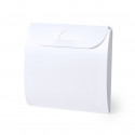 Caja carpeta portatodo 14cm. aprox en color blanco