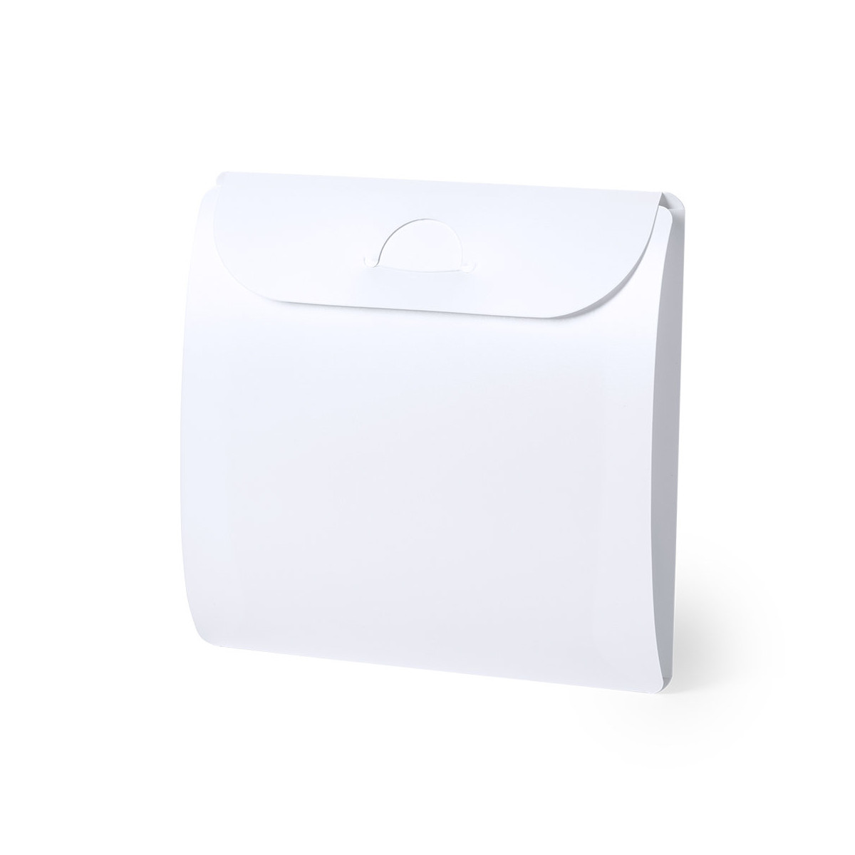 Caja carpeta portatodo 14cm. aprox en color blanco