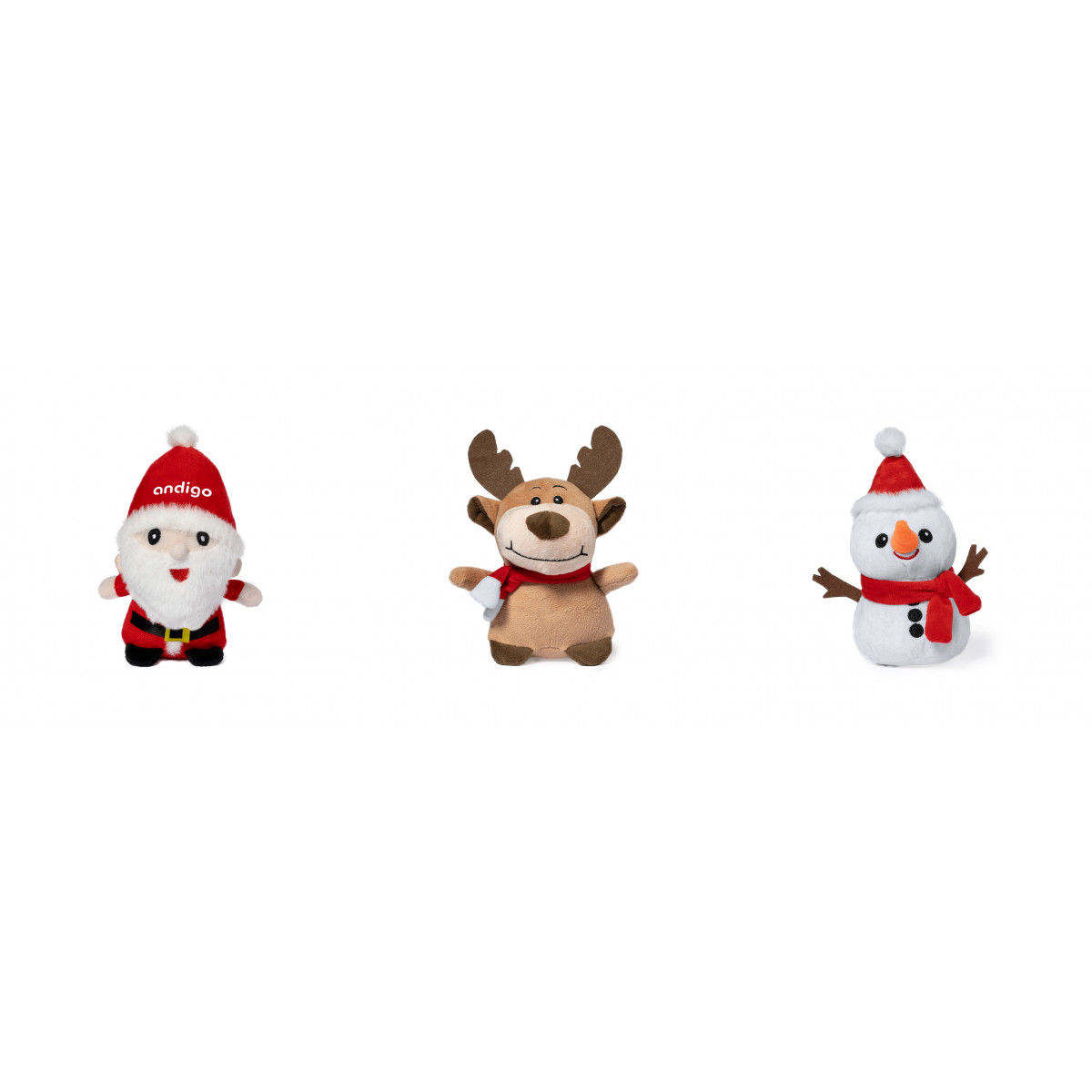 Muñecos de peluche de navidad