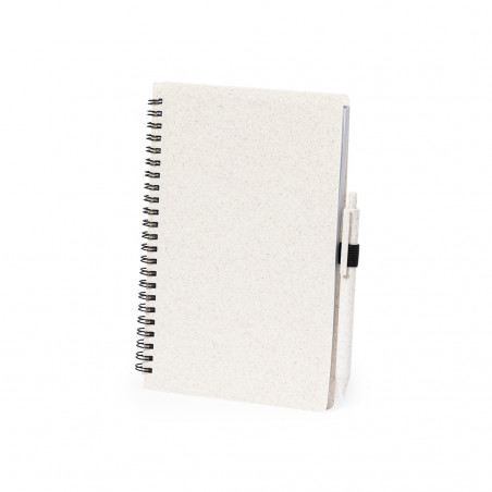 Cuaderno espiral tamaño a5 con bolígrafo