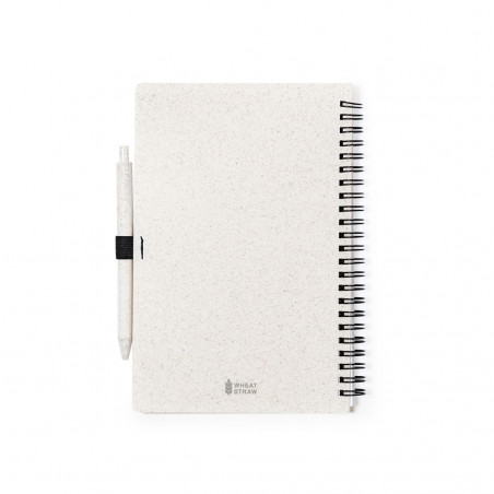 Cuaderno espiral tamaño a5 con bolígrafo