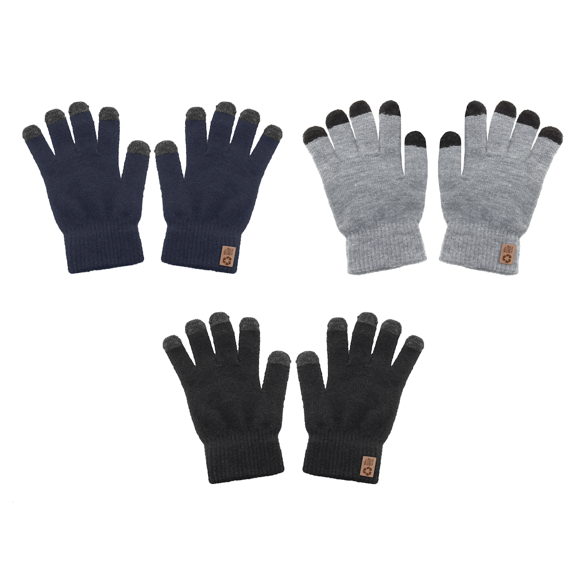 Guantes táctiles todos los dedos para pantallas para regalar