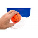 Pelota y canasta de baloncesto