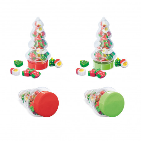 Set de gomas navideño fir tree