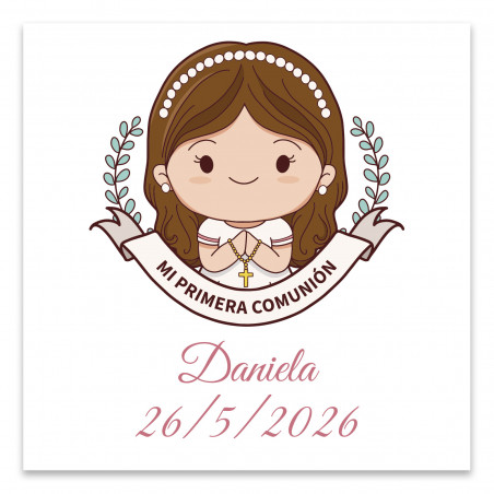 invitaciones de comunion baratas