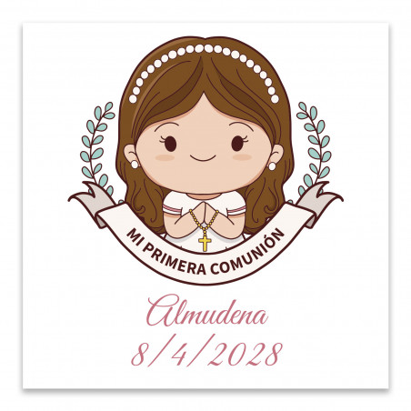 invitaciones de comunion baratas